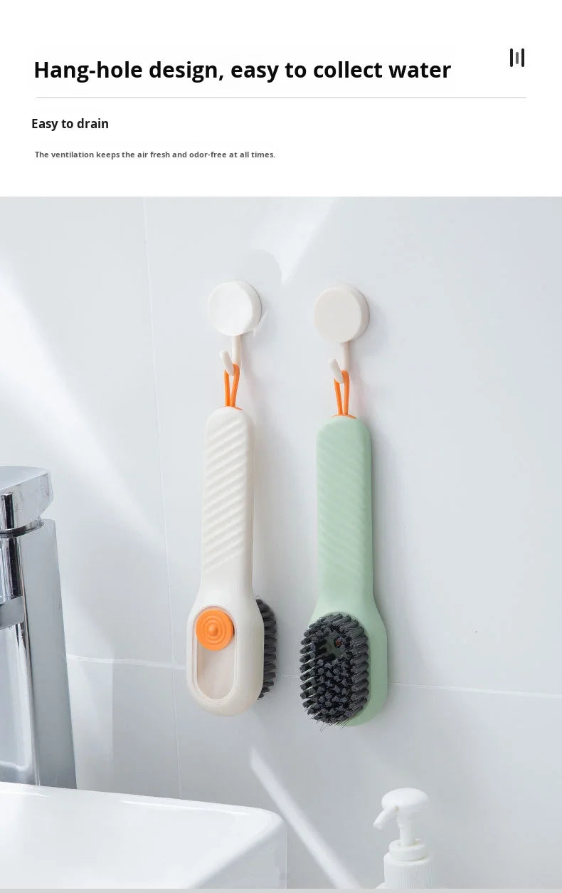 👟 فرشاة تنظيف أحذية رياضية سائلة أوتوماتيكية محمولة