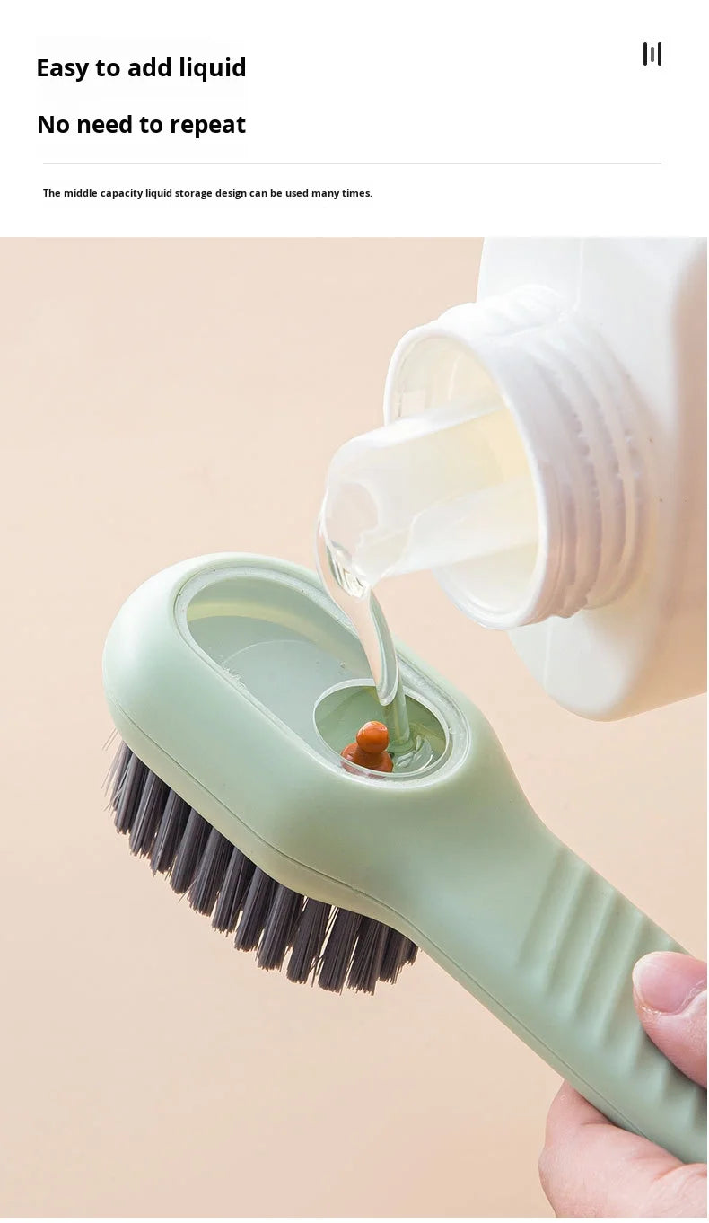 👟 فرشاة تنظيف أحذية رياضية سائلة أوتوماتيكية محمولة